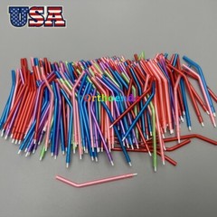 Dental 3-Way Air Water Syringe Disposable Spray Tips Triple Nozzles Tubes 250Pcs