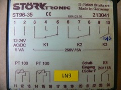Storktronic St96-35 Four Stage Temperature Regulator