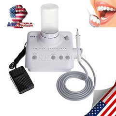 US! Cavitron Dental Ultrasonic Scaler fit EMS +Handpiece+Tips+2 Bottles SKE1 FDA