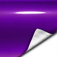 VViViD+ Ultra Gloss Candy Metallic Purple Vinyl Car Wrap Premium Paint Replac…