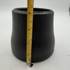 HM 4″ x 3″ Butt Weld Concentric Reducer STD WPB 222 Steel Black