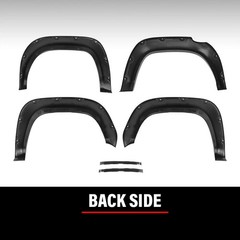 Fender Flares for 2016-2022 Tacoma Paintable Matte Riveted 4PCS