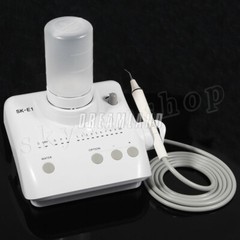 SK-E1 Dental Ultrasonic Scaler with 2*Bottles fit Woodpecker EMS Handpiece Tips