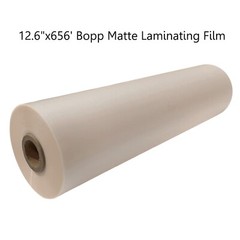 1 Roll 12.6″x656′ Bopp Matte Thermal Laminating Film 1Mil Pre-coated Film