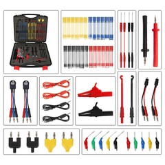 104PCS Automotive Multimeter Test Lead Kit Electrical Test Leads Auto Diagnostic