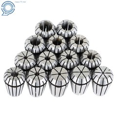 NEW 14Pcs ER20 Spring Collet Set 1/16″-1/2″ CNC Super Precision 3/8 1/4 1/8