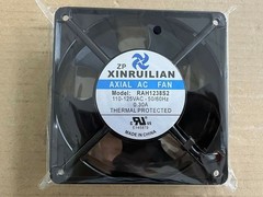 1 PCS XINRUILAN Fan RAH1238S2 AC 100-125V 50/60 0.30A 12038 12CM 2 Wire