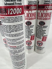 (Lot of 5) RainBuster 12000 RTV Silicone Sealant Adhesive Aluminum 10.3oz