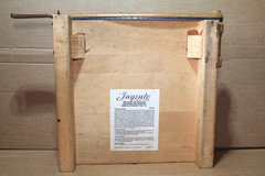 Vintage INGENTO Paper Cutter 1132 – 12″ Wood Table Guillotine Hand Cutter Tested