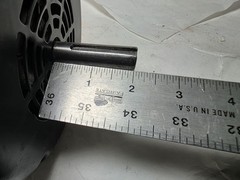 A.O. Smith C56A17A21, 1/4 hp 1725 rpm. Explosion Proof Motor 115-230 1ph 56 Fr.
