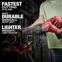 Milwaukee M18 FUEL 18V Lithium-Ion Brushless Cordless Kit w/ 2x 5.0 Ah Batteries