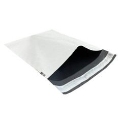 UOFFICE 100 Poly Mailers Bags 9×12″ – #2 Pouches Envelopes White Self-Sealing