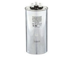 DENTED – TP-CAP-80/7.5/440R – 80+7.5 MFD 370/440 Volt Round Run Capacitor