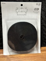 Lot of 4 NEW Hook & Loop Fastener Rolls VELCRO Brand Sticky Back Sew-Ology Black