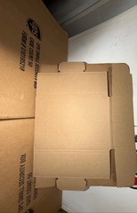 50 Pieces 9″ x 6″ x 3″ Corrugated Security Mailer Shipping Box