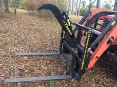 Thumb Grapple. Universal add on grapple attachment for tractors and skid steers