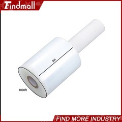 Findmall 12 Rolls 5 Inch x 1000 Ft Stretch Shrink Film Hand Wrap With Handle