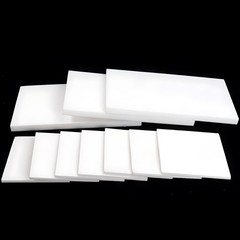 PTFE Sheet Plate Hard Plastic Panel High Temperature Thick 2mm-30mm White/Black