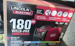 Lincoln Electric 180HD WELD-PAK Welder MIG Flux-Core Wire Feed K2515-1