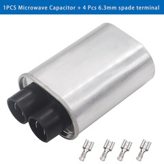 Tnisesm Microwave Capacitor 0.95Uf 2100V, High Voltage Capacitor 1/4″ Standard T
