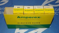 Lot of 4 NIB Amperex 5Z4 Electronic Vacuum Tube + 90 Day Warranty