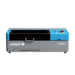 OMTech 45W K40+ CO2 Laser Engraver Marker Machine 8 x 12in W/ Rotary Axis