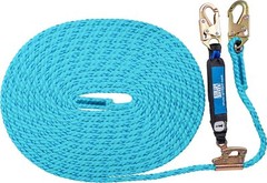 Palmer Safety Vertical Lifeline Assembly – 25′-100′, 5/8″ PP Rope