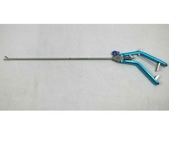 1PCS Laparoscopic Store Type Needle Holder Curved Jaw With Washer Instruments CE