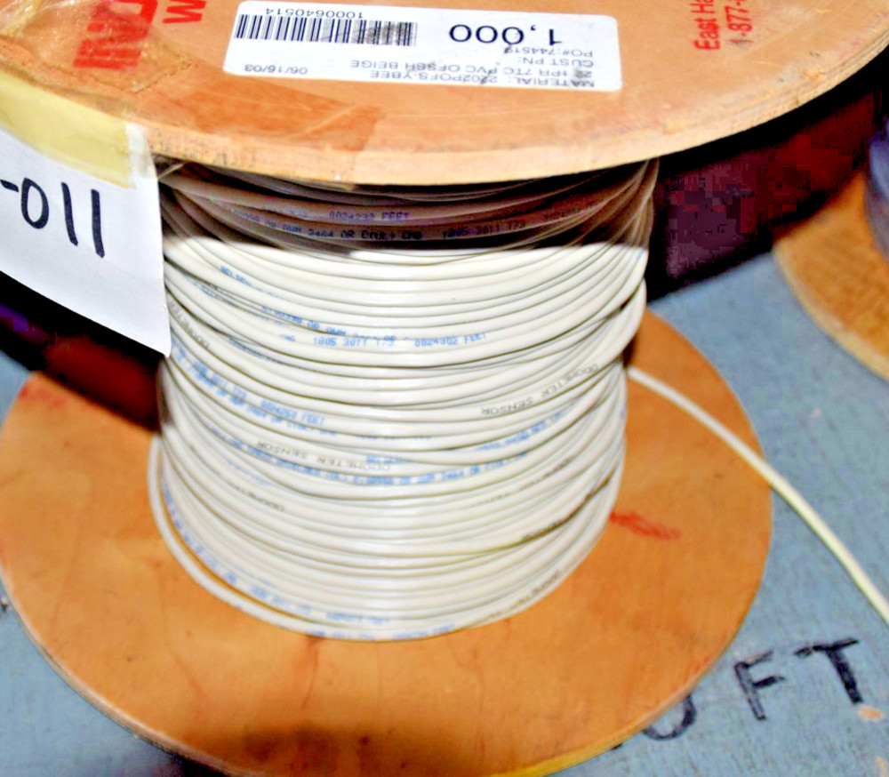 Prysmian Carol General #C4063 RS232 Data Cable, 500FT Spool. FREE SHIP