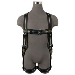 Safewaze FS77325-FR-L Welding Full Body Harness: 1D, Aramid Web, Large