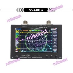 SV4401A 50KHz-4.4GHz VNA Vector Network Analyzer 100DB Dynamic 7 Inch Touch LCD