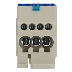 Din Rail Terminal Block Distribution Box Electric Wire Connector Universal Power