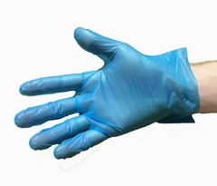 100 Powder Free Gloves Vinal Foodservice Grade (Non Latex Nitrile Exam) Medium