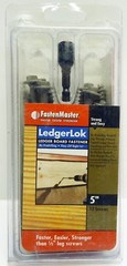 (Lot of 7) FastenMaster LedgerLok Screws 5″ 12pc Pack FMLL005-12