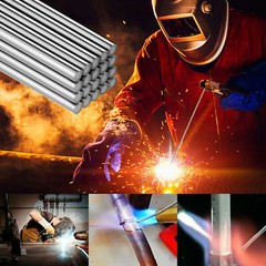 20Pcs Aluminum Melt Welding Rods Low-Temperature Flux-Cored Wire Brazing 1.6mm