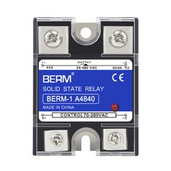 SSR-10/25/40/60/80/100AA Single Phase Solid State Relay Module SSR AC to AC