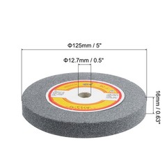5-inch Bench Grinding Wheels Aluminum Oxide A 60 Grits Grinding Tools