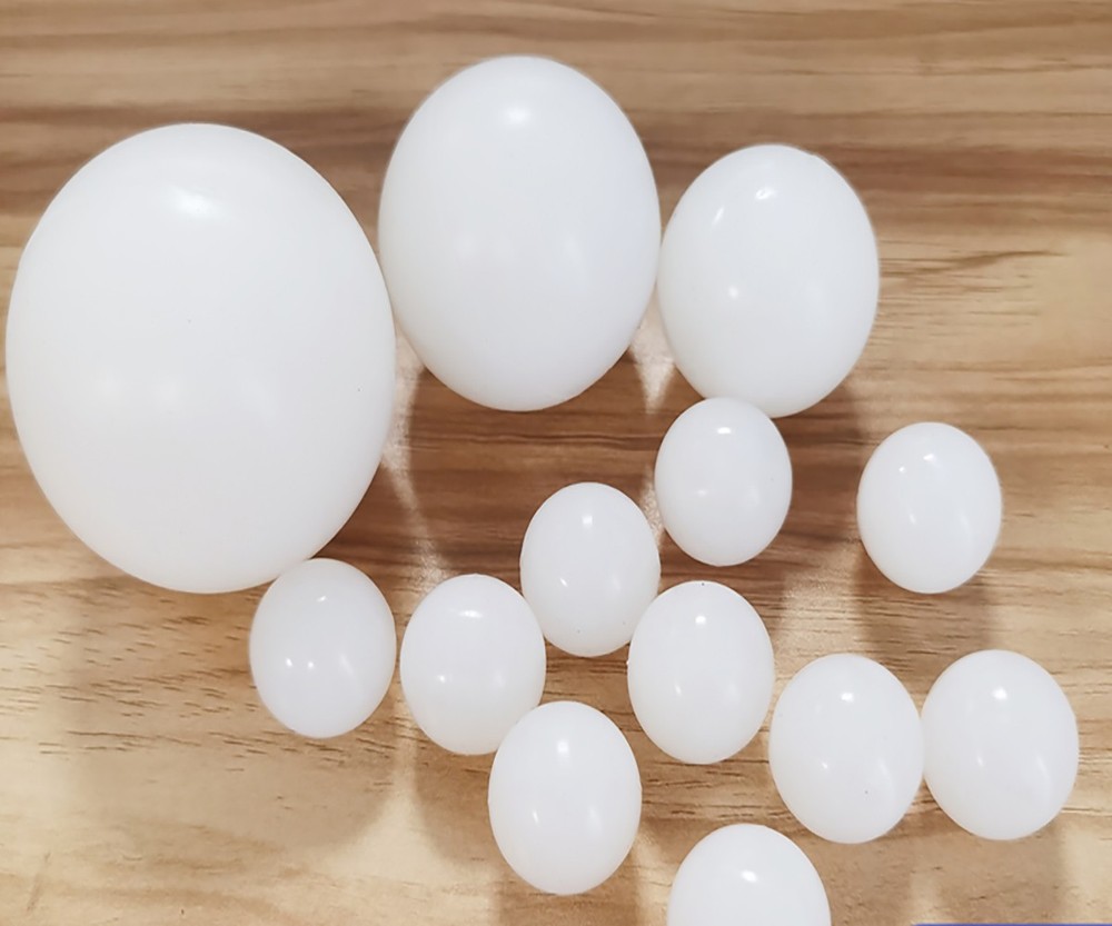 White Solid Silicone Ball Bouncing Bouncy Silica Gel Balls Diameter 1mm-160mm