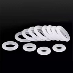 Food Grade Silicone Rubber O Rings Gasket Cross Section 5mm ID 17mm-150mm