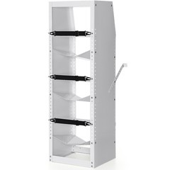 VEVOR Refrigerant Tank Rack 3 x 30-50lbs Bottle Tanks Cylinder Tank Rack