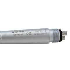COXO Dental High Speed Handpiece 4 Hole Air Turbine CX207-W 3 Spray Push Button