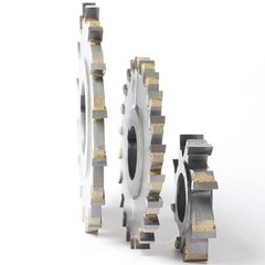 YG/YW Carbide Insert/Tipped Slot/Side Milling Cutter 63mm-200mm Straight Tooth