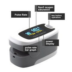 CONTEC CMS50NA FingerTip Blood Oxygen Pulse Oximeter SpO2 PR Meter USA Shipping
