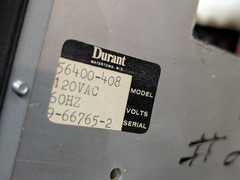 Durant 6400-508 Programmable Count Controller *AS-IS/For Parts Only*
