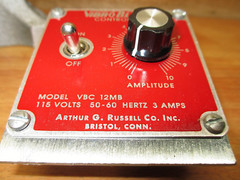 Arthur G Russell VibroBlock VBC 12MB *NEW* Amplitude Controller Vibrator