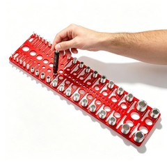 66 Thread Checker, VEXTHYX 22 standard/sae & 18 metric nut and bolt thread measu