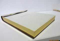 Desk Notepad 5×7″ Leather Cover Refillable 250 Pages Barneys New York