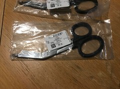 4 pair of scissors ADC Listerette Bandage Scissors