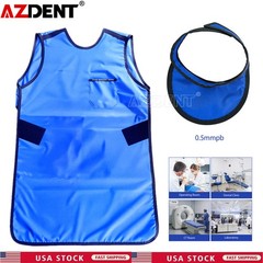 Lead Apron for Dental Medical X-Ray Protective Radiation Shield Collar Lead Gown