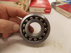NOS SKF 1306 K Self Aligning 2 Row Ball Bearing 30mmx72mmx19mm T5